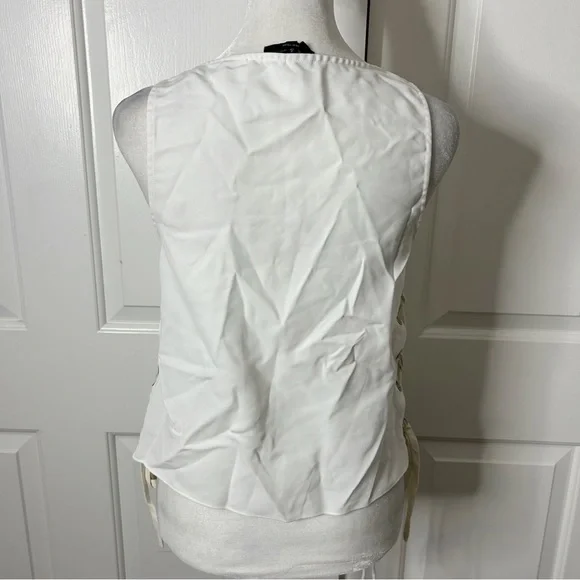 RAG & BONE Eliza Lace Side Boxy Tank Top (size XS) - Picture 5 of 5